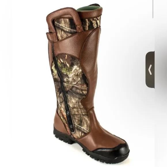 THOROGOOD MEN'S WATERPROOF SNAKE PROOF BOOTS - SOFT TOE broken zipper 11