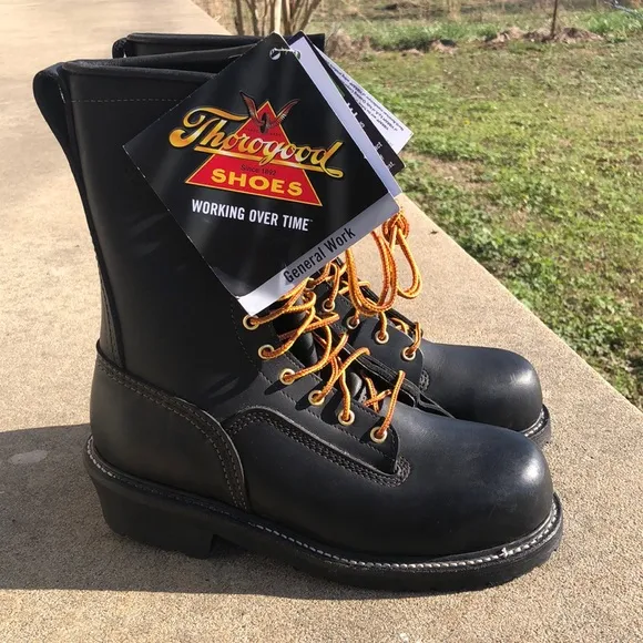 10” Thorogood Composite Safety Toe Lineman’s Boots
          
      NWT