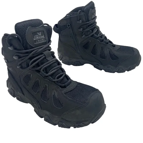 Thorogood Crosstrex Series Black Hiker Boots; Mn 5M; Wmn 7M