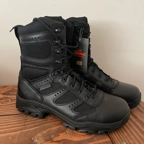 Thorogood Deuce Z-Trac 8 inch side zip tactical/work boots
          
      NWT