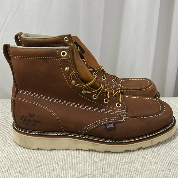 Thorogood American Heritage 6” Moc Toe Men's Work Boots 10.5 D