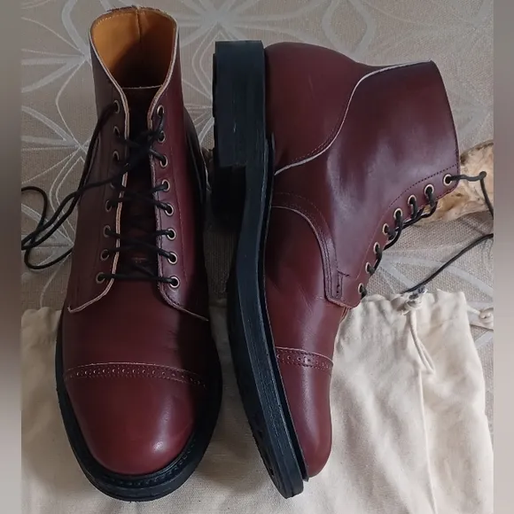 VIBERG Service Boot (Burgandy)