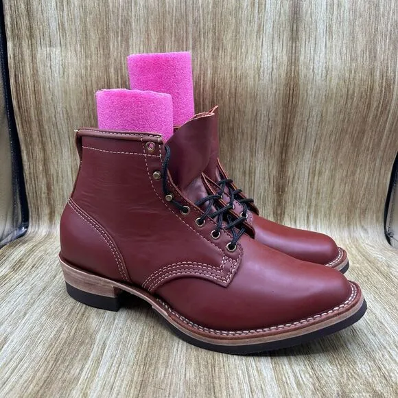 Wesco 100 Years Custom Hendrik Brown CXL Men's Size 11.5 E Cap Toe 6” Ankle Boot