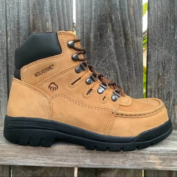 Wolverine men’s Work Boots Potomac size 7 Steel toe
          
      Boutique