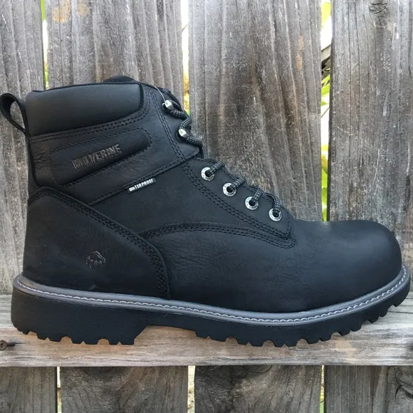 Wolverine men’s Work Boots Floorhand Waterproof
          
      Boutique