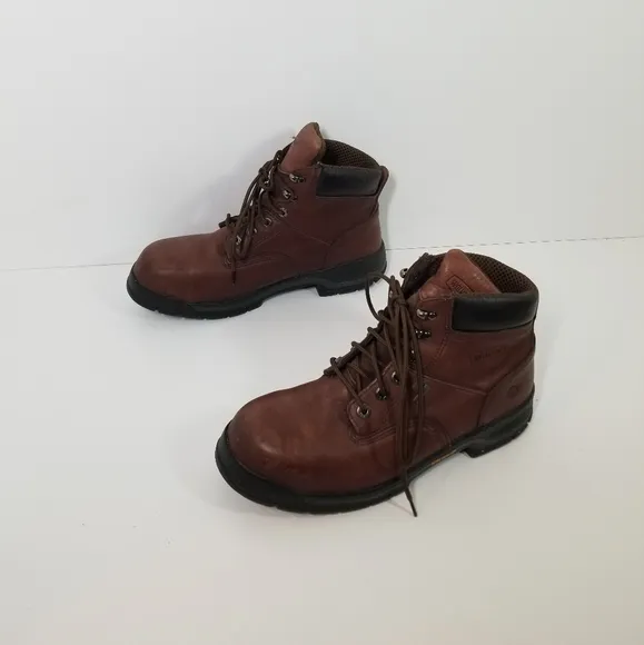 Wolverine Brown Leather Gortex Steel Toe Work Boot