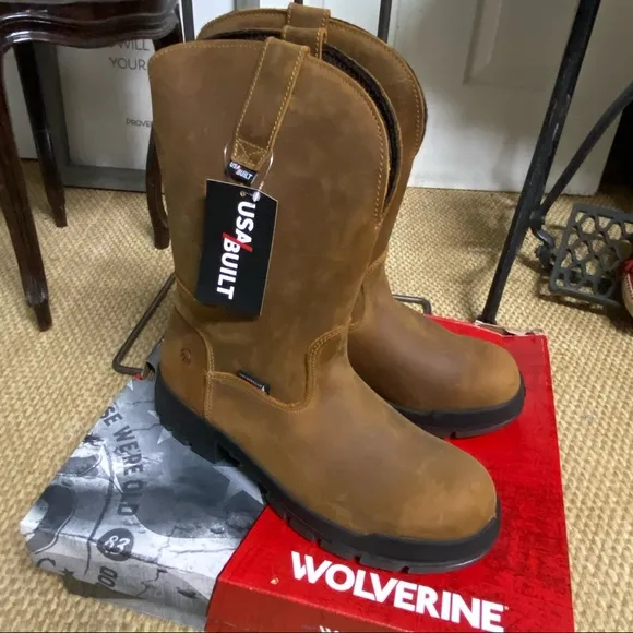 Wolverine NIB Ramparts 10" Pull On WP Boots 11.5
          
      NWT