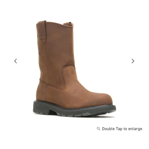Wolverine DD Work Wellington Brown Boots