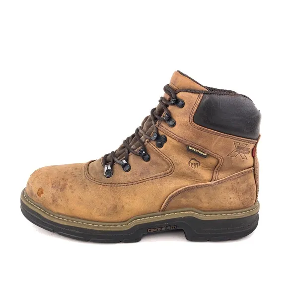 Wolverine Marauder Waterproof Insulated 6" Steel Toe Work Boots 12M