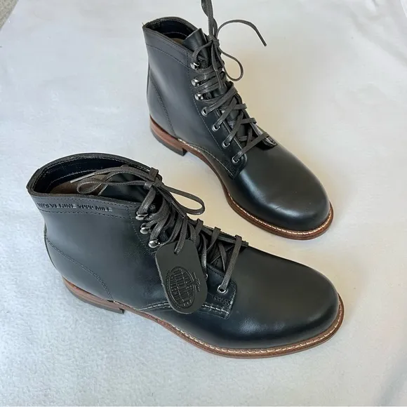 Wolverine 1000 mile plain toe original boot 8.5