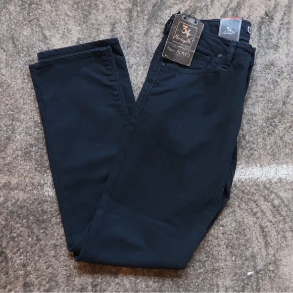 34 HERITAGE men’s straight leg black jean
          
      NWT