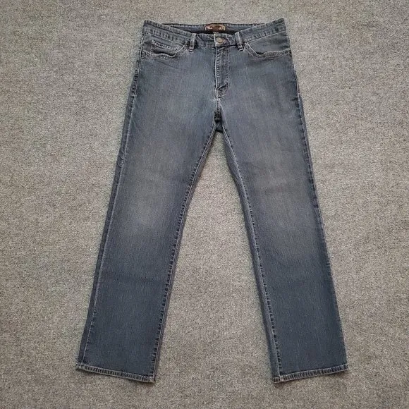 34 Heritage Charisma 36x32 (Meas 34x31.5 11 Mid Rise) Relaxed Straight Jeans A19