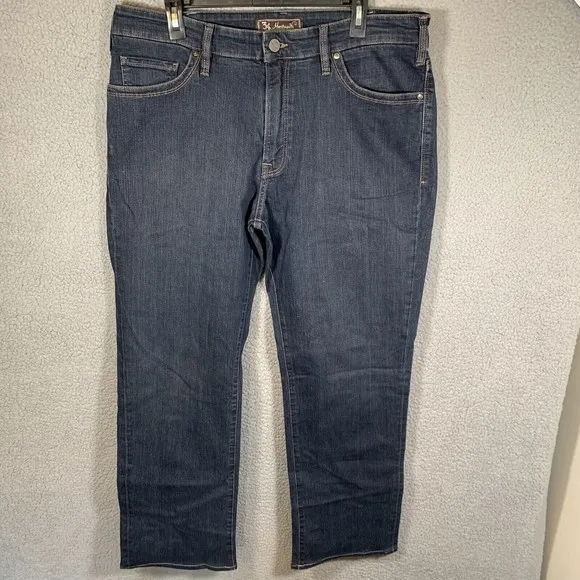 34 Heritage Men's Blue Jeans Charisma Classic Comfort Rise Straight Leg 38x32