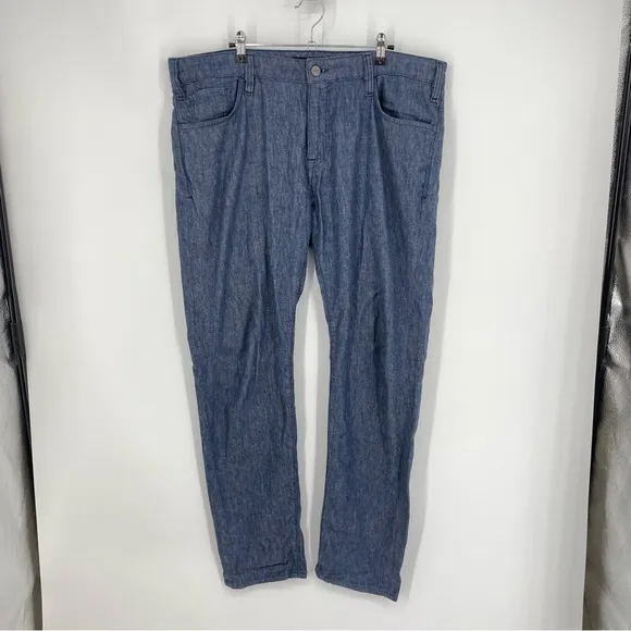 Heritage 34 mens Courage mid-rise straight jeans 38x32
