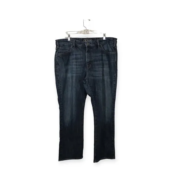 34 Heritage Men's Charisma Jeans Size 42x30 Straight Leg Dark Wash Denim Comfort