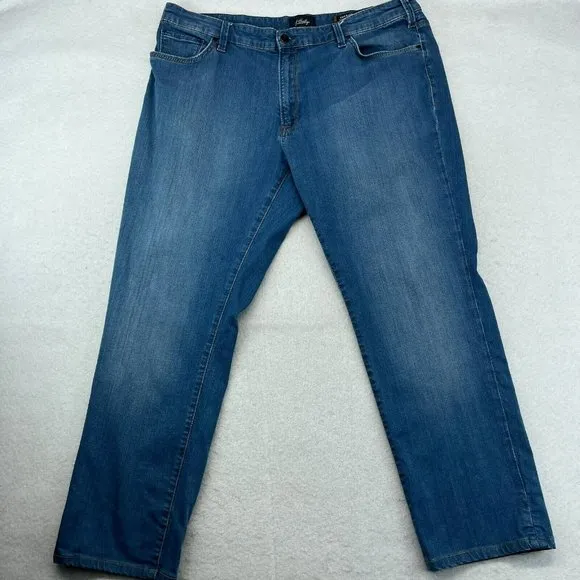 34 Heritage Jeans 44x30 Men's Charisma Fit Faded Medium Wash Stretch