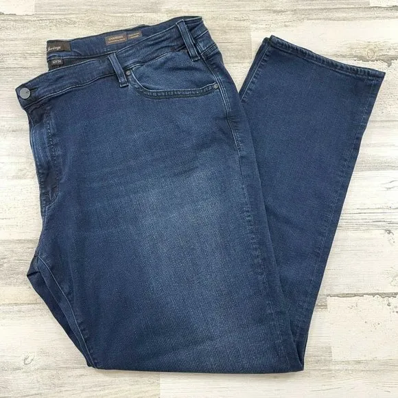 34 Heritage Charisma Jeans Comfort Rise Classic Stretch  Zip Fly Blue Sz 52.
          
      Boutique