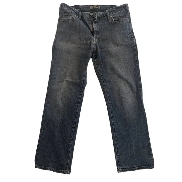 34 Heritage Charisma Straight Leg Jeans Blue Size 38x30 EUC