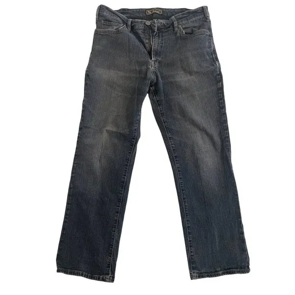 34 Heritage Charisma Straight Leg Jeans Blue Size 38x30 EUC