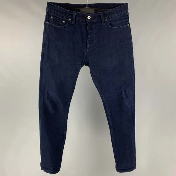 3SIXTEEN Blue Indigo Cotton Jeans