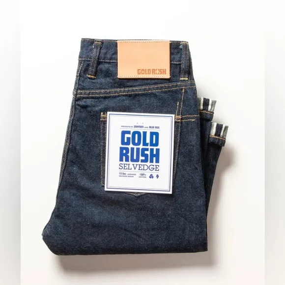 3sixteen/Blue Owl 12.5oz Gold Rush Denim jeans