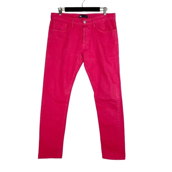 3x1 NYC Hot Pink Slim Jeans