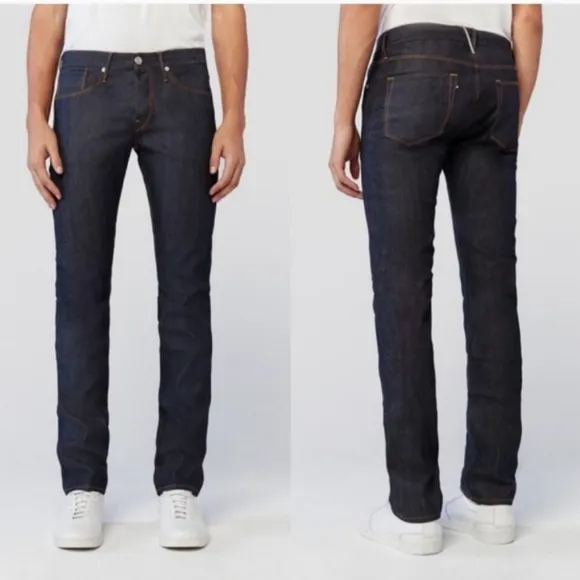 🌸 3x1 M3 Men's Straight Fit Kurabo Japanese Jeans Denim Size 30