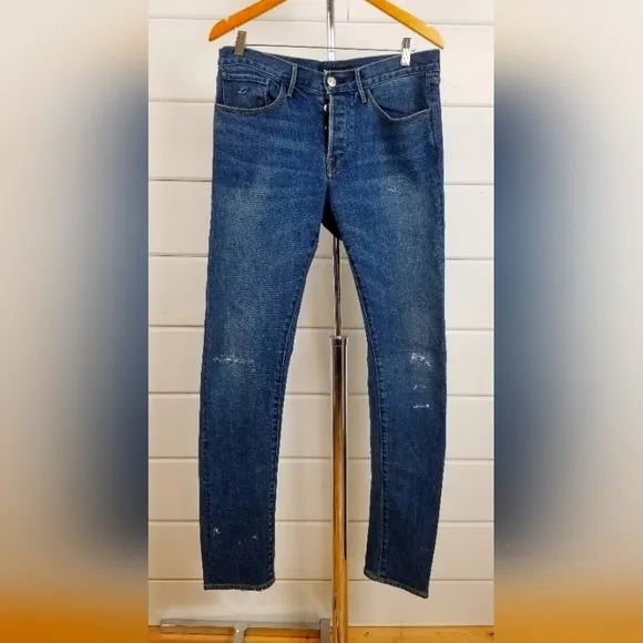 3x1 slim jeans. Selvedge