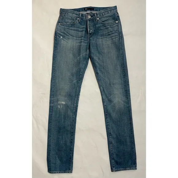 New 3x1 NYC M3 Blue Selvedge Denim Jeans Size 30