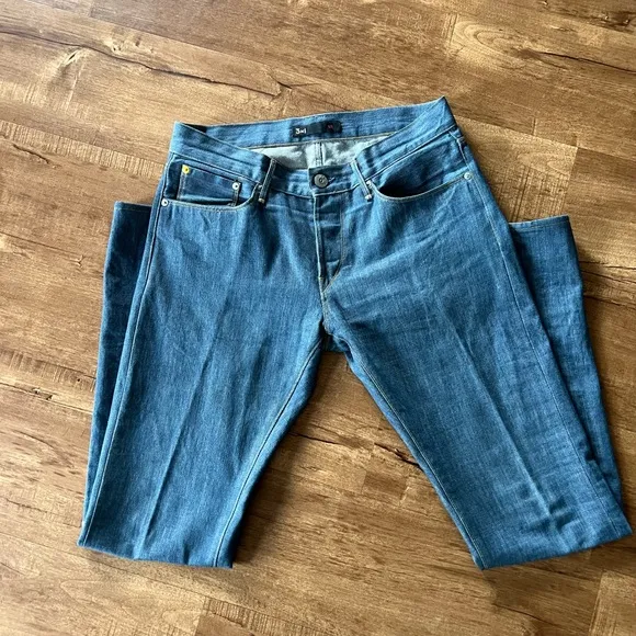 3x1 M3 Customized Men’s Navy Jeans, 31