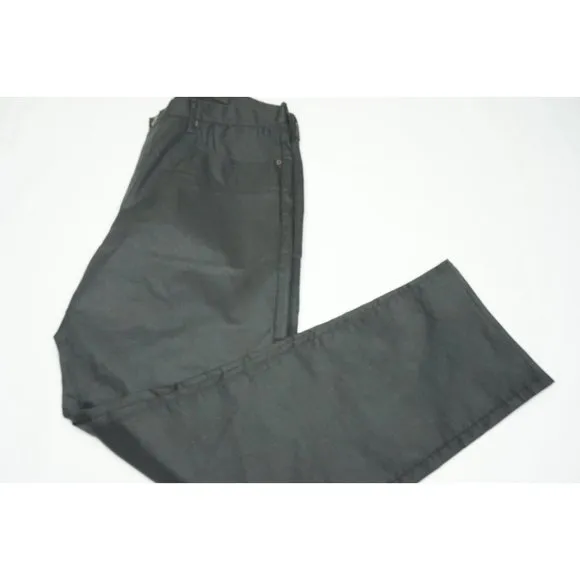3x1 1/1 For CC Sabathia Custom Made Mens Gray Waxed Cotton Jeans Sz 40