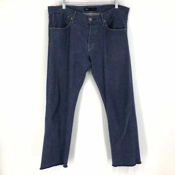 3 X 1 M5 Mario Jeans Low Rise Selvedge Edge Denim