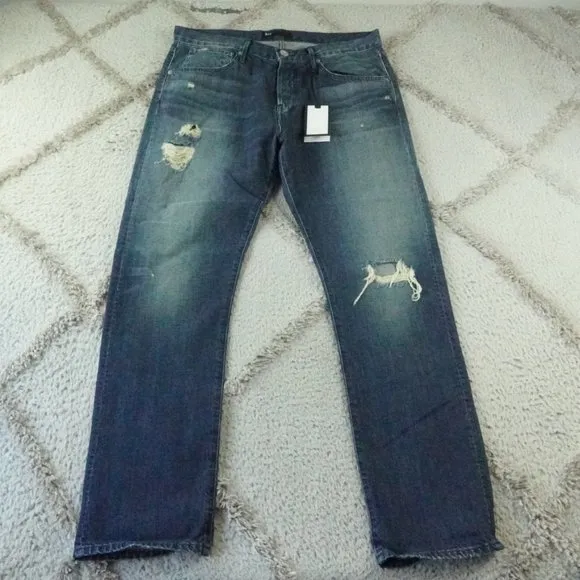 3x1 Retro Straight Leg Jeans Mens 32x30 Vintage Ripper Blue Denim NEW
          
      NWT