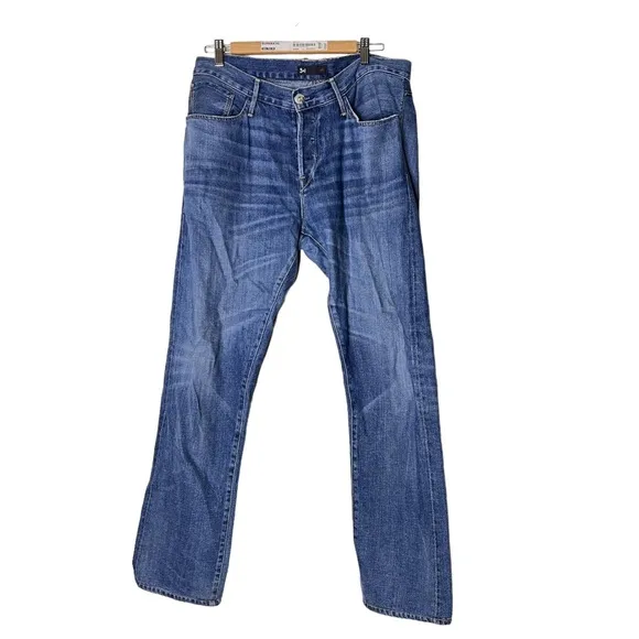 Mens 3X1 Trendy Selvedge Slim Straight Jeans