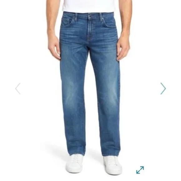 7 For All Mankind Men’s Relaxed Fit Jeans Size 38