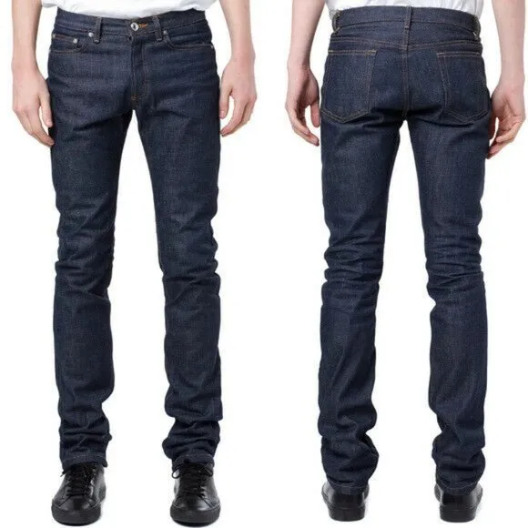 A.P.C raw denim New Cure H jeans size 27 NEW