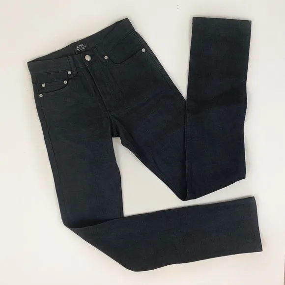 NWT A.P.C New Standard Lzz Noir Brut Jeans Black
          
      NWT