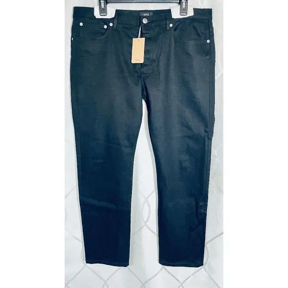 A.P.C.- Petit New Standard- Black Men's Denim Jeans- 36 US- NWT
          
      NWT