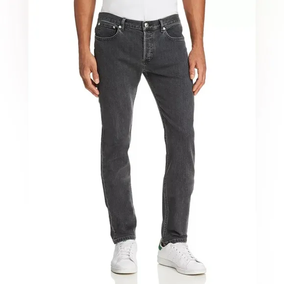A.P.C. | Petit New Standard Slim Fit Jeans In Washed Black