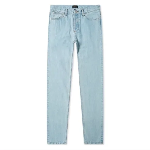 APC Petite New Standard Light Wash Rigid Jeans Sz 32