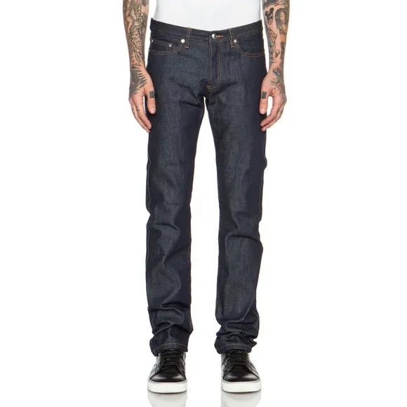 NWT A.P.C. Men's New Cure H Jean Tres Etroit Sz 24 Indigo
          
      NWT