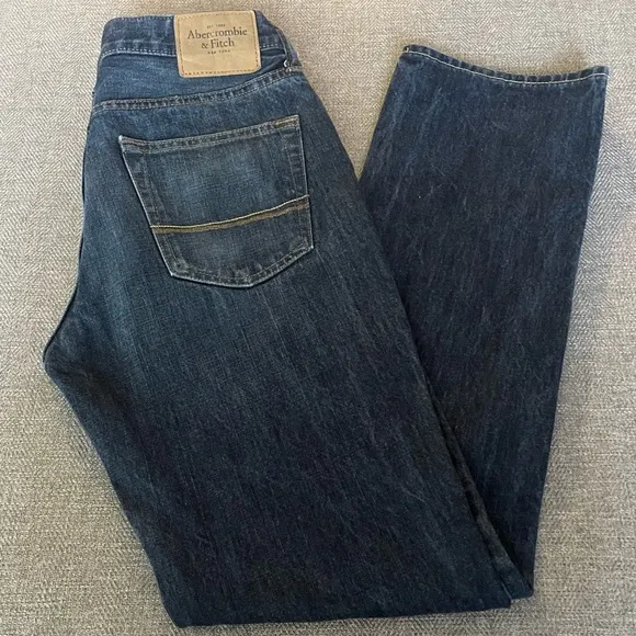 Abercrombie and Fitch dark wash jeans