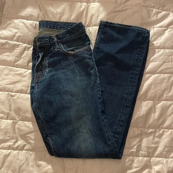 Abercrombie and fitch dark wash jeans 30x32