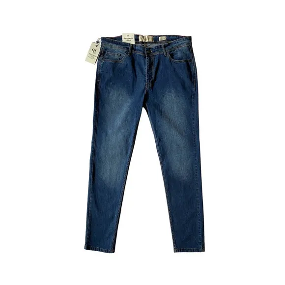 Abercrombie & Fitch The A&F Slim Fit Jeans Mens Denim Dark Wash L32 W38 NWT
          
      NWT