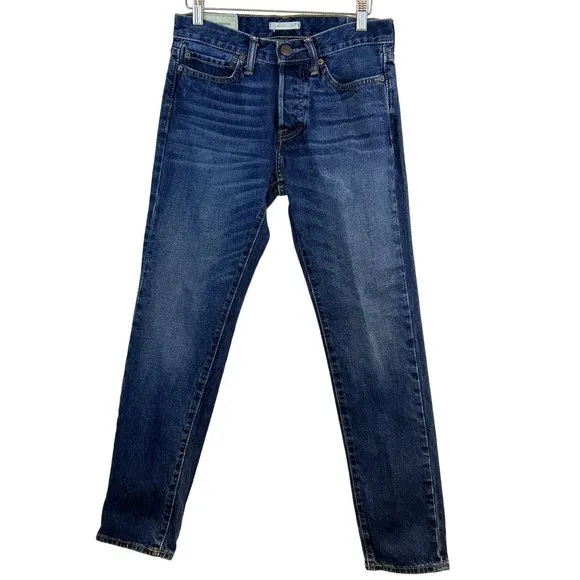 Abercrombie & Fitch Men's Super Skinny 28x30 Button Fly Denim Jeans