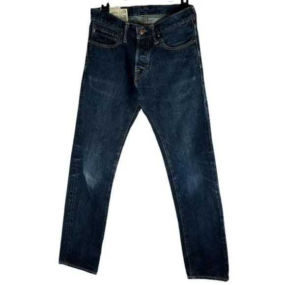 Abercrombie And Fitch Rollins Low Rise Skinny Jeans Mens 28x30 Dark Wash