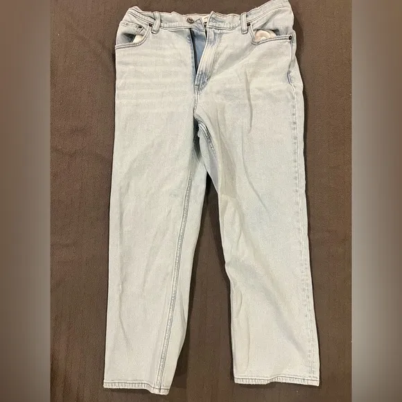 Abercrombie & Fitch Blue Straight Jeans Classic Style