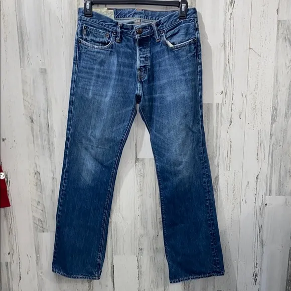 0704 Abercrombie & Fitch Classic Blue Men's Jeans