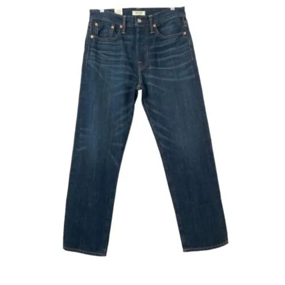 AE77 Jeans Size 29 Blue The Loose Japanese Selvedge 100% Organic Cotton