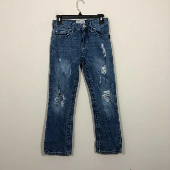 Aeropostale Size 27/28 Driggs Slim Bootcut Jeans